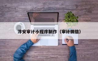 博罗淳安审计小程序制作（审计微信）